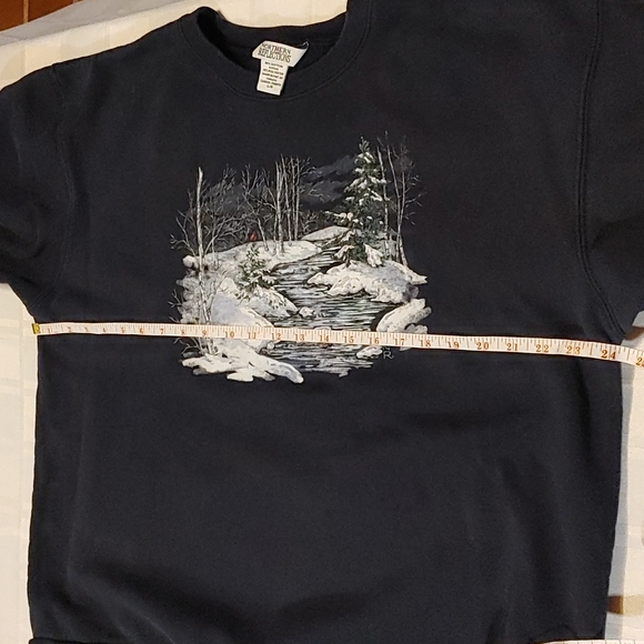 Northern Reflections Navy Sweatshirt Size Large - Picture 11 of 12